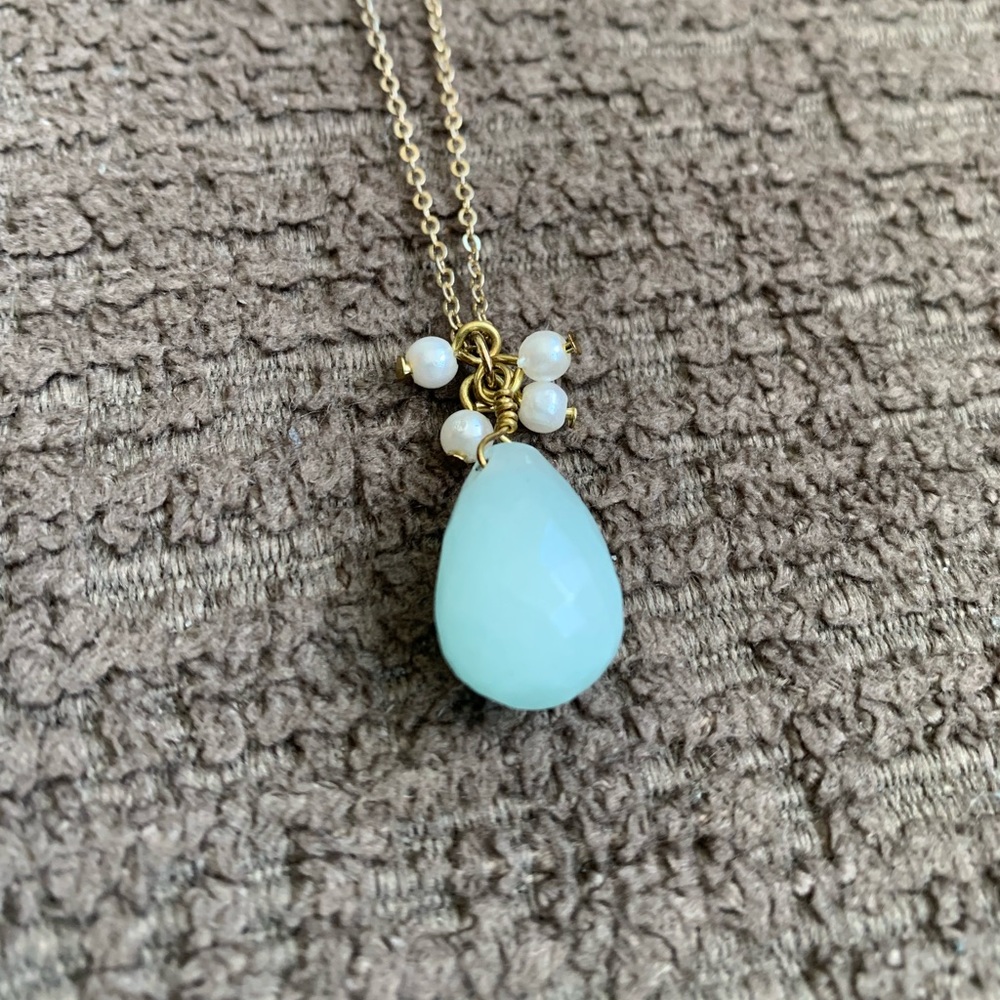 Gold costume jewelry necklace